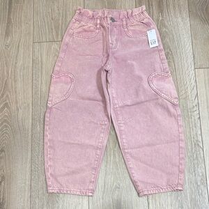 GAP Heart Pocket Horseshoe Jeans - 5yr